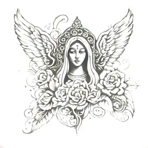 Fatima tattoo design idea