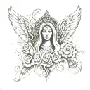 Fatima tattoo design idea
