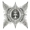 Fatima tattoo design idea