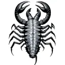 Scorpio And Aries tattoo design idea