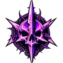 warlock symbol tattoo design idea