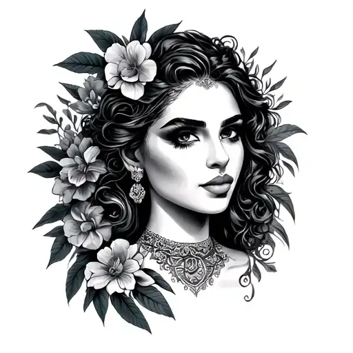 Puerto tattoo design idea