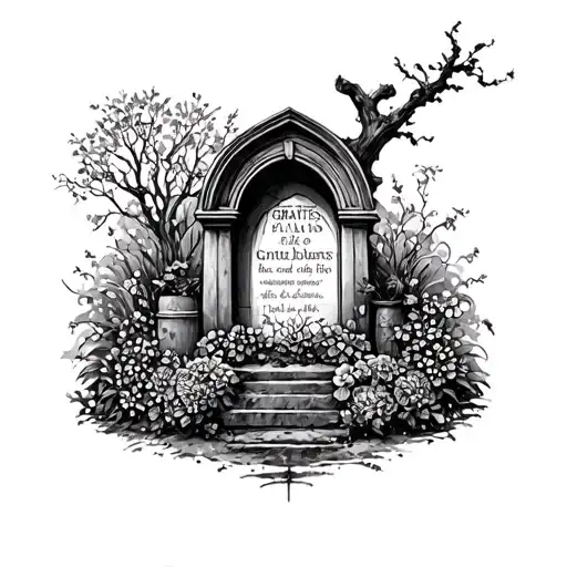 Graves Into Gardens tattoo design idea