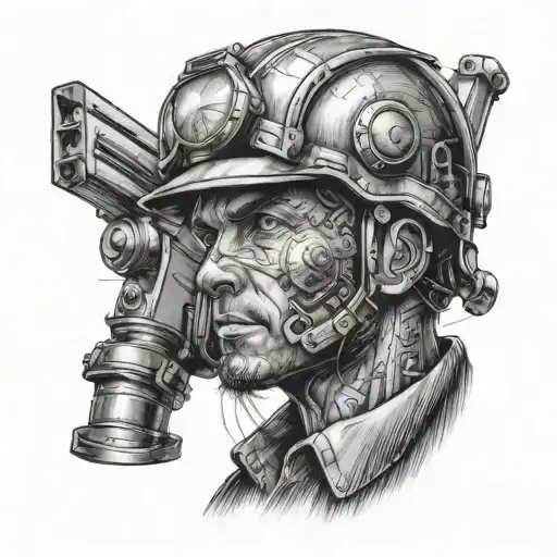 Civil Engineer tattoo design idea