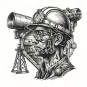 Civil Engineer tattoo design idea