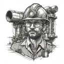 Civil Engineer tattoo design idea