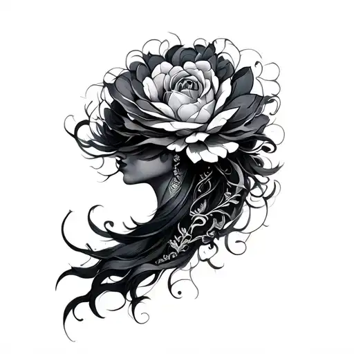 Satori Gojo tattoo design idea