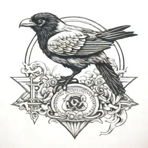 Poe, Cancer, Chicago tattoo design idea