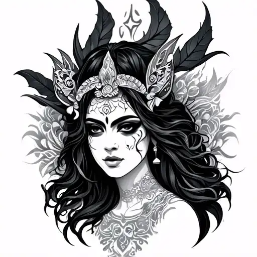 Kali tattoo design idea