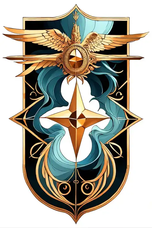order of the eastern star sign tattoo tattoo design idea