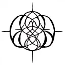 alpha omega tattoo design idea