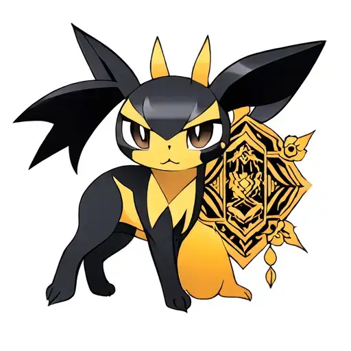 Umbreon tattoo design idea