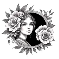 past present future tattoo design idea