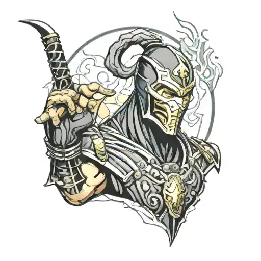 mortal kombat tattoo design idea