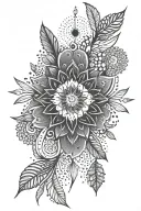 soleil, gratitude,love,spiritus,unalome tattoo design idea