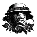 Lesbian hand choking each tattoo design idea