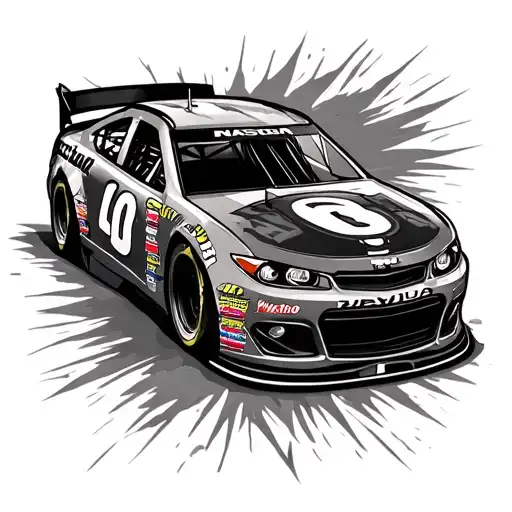 Nascar tattoo design idea