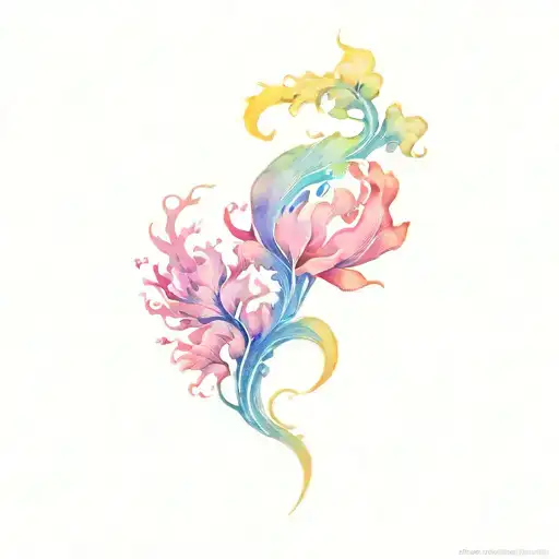 colon cancer, breast cancer, prostate cancer tattoo design idea