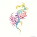 colon cancer, breast cancer, prostate cancer tattoo design idea