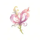 colon cancer, breast cancer, prostate cancer tattoo design idea