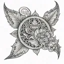 Raj tattoo design idea