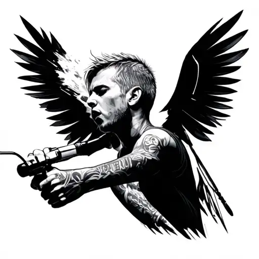 Avicii performing tattoo design idea