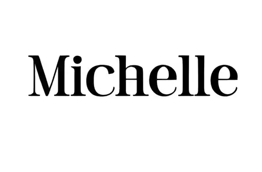 "Michelle" tattoo design idea