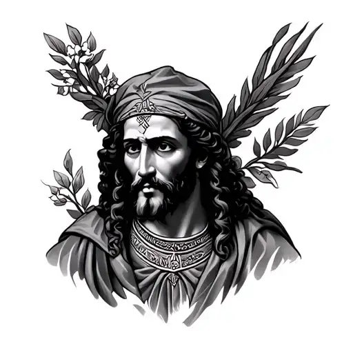 San Judas Tadeo tattoo design idea