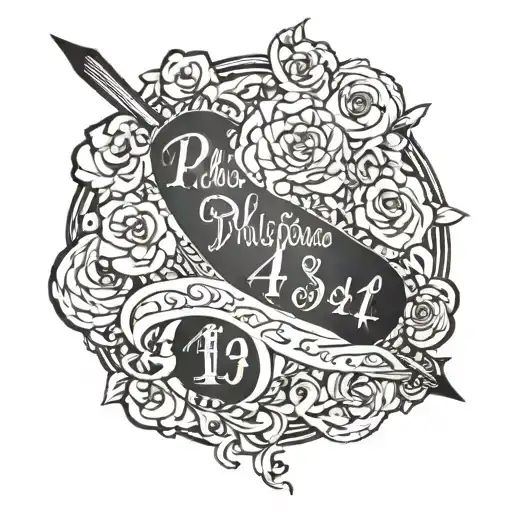 Philippians 4 13 tattoo design idea