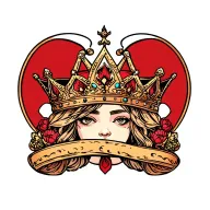 b with a crown on it  tattoo design idea