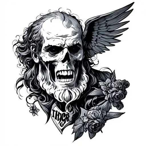 Fate of Brutus Love is a War tattoo design idea