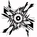 supernova tattoo design idea