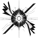 supernova tattoo design idea