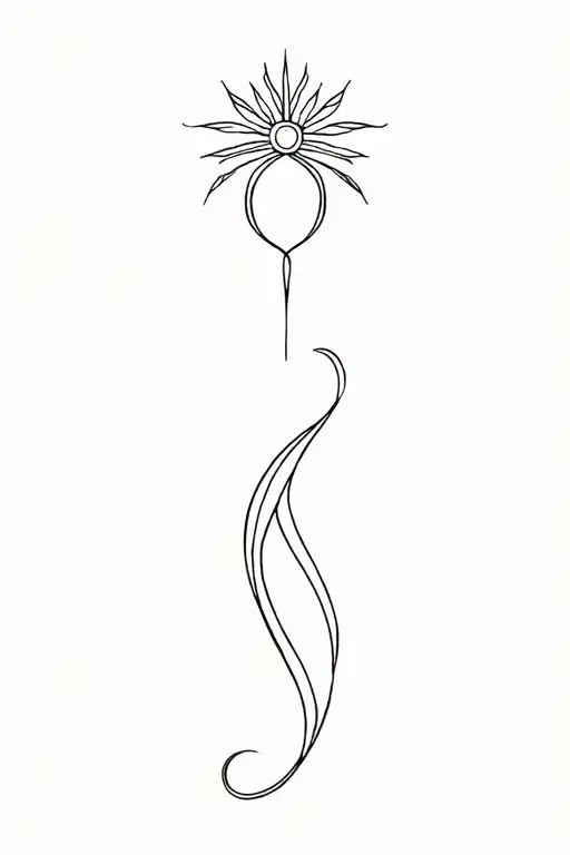 gemini zodiac sign tattoo design idea