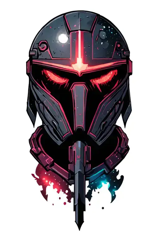 filler space warhammer 40k universe tattoo design idea