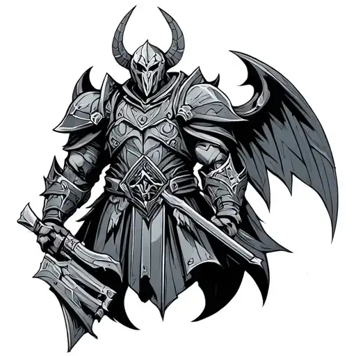Alpha Legion tattoo design idea