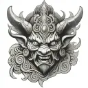Asura tattoo design idea