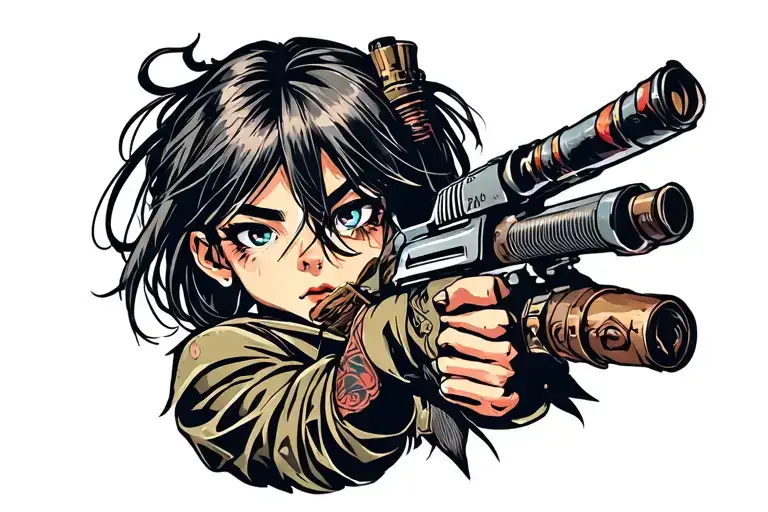 Rebel tattoo design idea