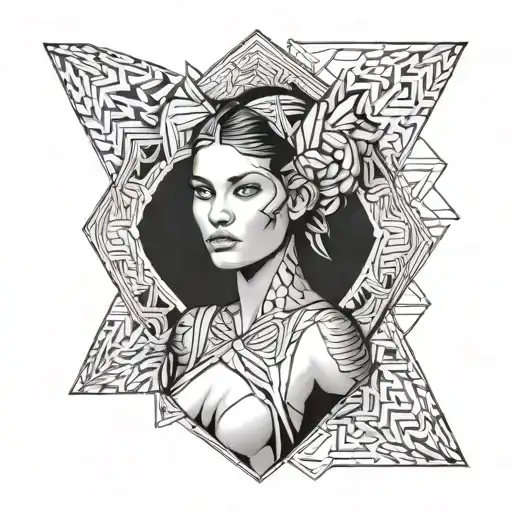 Marika, twins, Genoa tattoo design idea