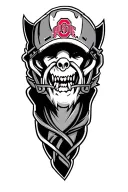 Ohio State Buckeyes tattoo design idea