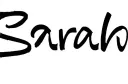 "Sarah" tattoo design idea
