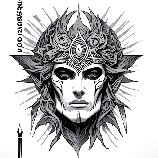 osiris tattoo design idea