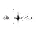 Filler Space tattoo design idea