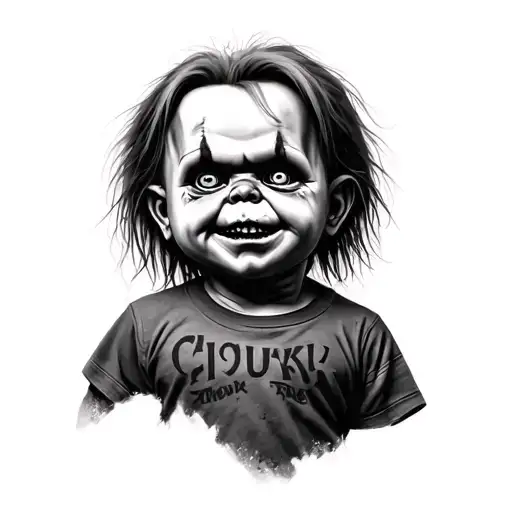 Chucky tattoo design idea