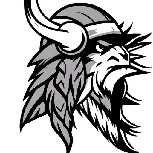 Minnesota Vikings tattoo design idea