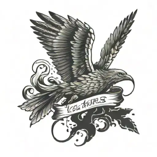 Icarus falling from the sky  tattoo design idea