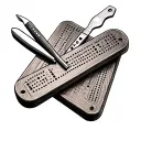 dad and tools and cribbage board tattoo design idea