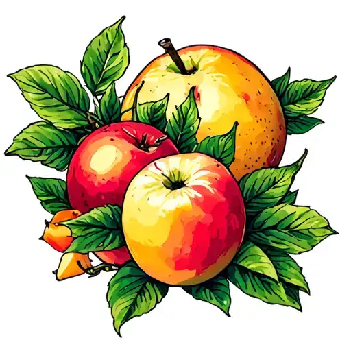 Fruits Basket tattoo design idea