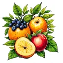 Fruits Basket tattoo design idea