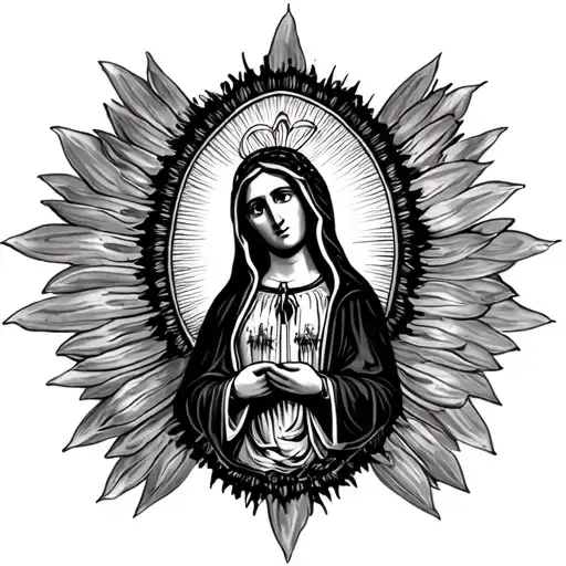 Our Lady Of Guadalupe tattoo design idea